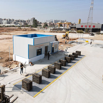 ความแม่นยำ 20 กก. สะพานชั่งสำหรับงานหนัก 80 ตันสำหรับรถบรรทุก