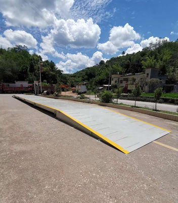 เครื่องชั่งรถบรรทุกอุตสาหกรรมแบบแท่นเหล็ก Digital Electronic